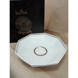 Versace Vintage Rosenthal Gorgona Coppa piana Porcellana cm. 29