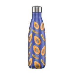 CHILLY'S Icons Papaya Bottiglia 500 ml Acciaio Inox
