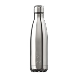 CHILLY'S Chrome Silver Bottiglia 500 ml Acciaio Inox