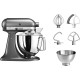 KitchenAid planetaria con testa reclinabile 4,8 L - Artisan con accessori 5KSM175PS