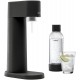MYSODA WOODY Gasatore per Acqua Frizzante + Bottiglia + Bombola