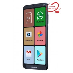 TELEFONO BRONDI AMICO SMARTPHONE XL NERO