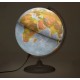 Mappamondo luminoso - ALTO - diametro 30 cm - cartografica in rilievo 3D - scritte in italiano