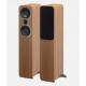 Q Acoustics 3050c - Coppia di altoparlanti compatti da pavimento legno oak