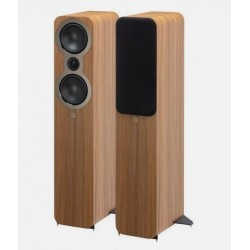 Q Acoustics 3050c - Coppia di altoparlanti compatti da pavimento legno oak